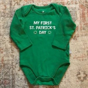 ☘️My First St. Patrick’s Day Onesie ☘️ 12 months